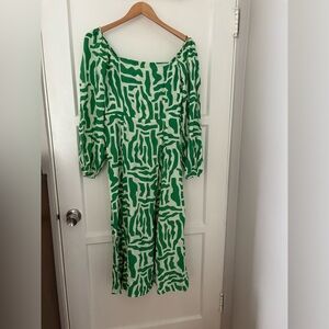 FAITHFULL THE BRAND abstract dress